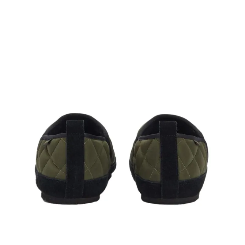 Barbour Mens Slipper Hall Olive - Image 3