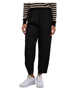 Kaffe Womens Signa Cropped Pants Black Deep