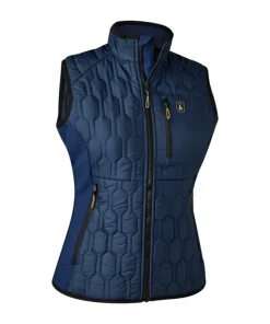 Deerhunter Lady Mossdale Quilted Waistcoat Dress Blues