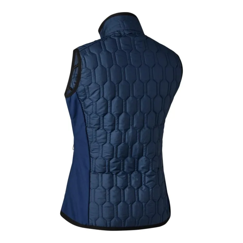 Deerhunter Lady Mossdale Quilted Waistcoat Dress Blues - Image 2