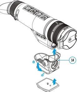Pulsar Telos tripod adapter