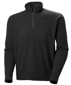 HELLY HANSEN MEN'S SNOW SKI DAYBREAKER HALF ZIP PULLOVER FLEECE BLACK