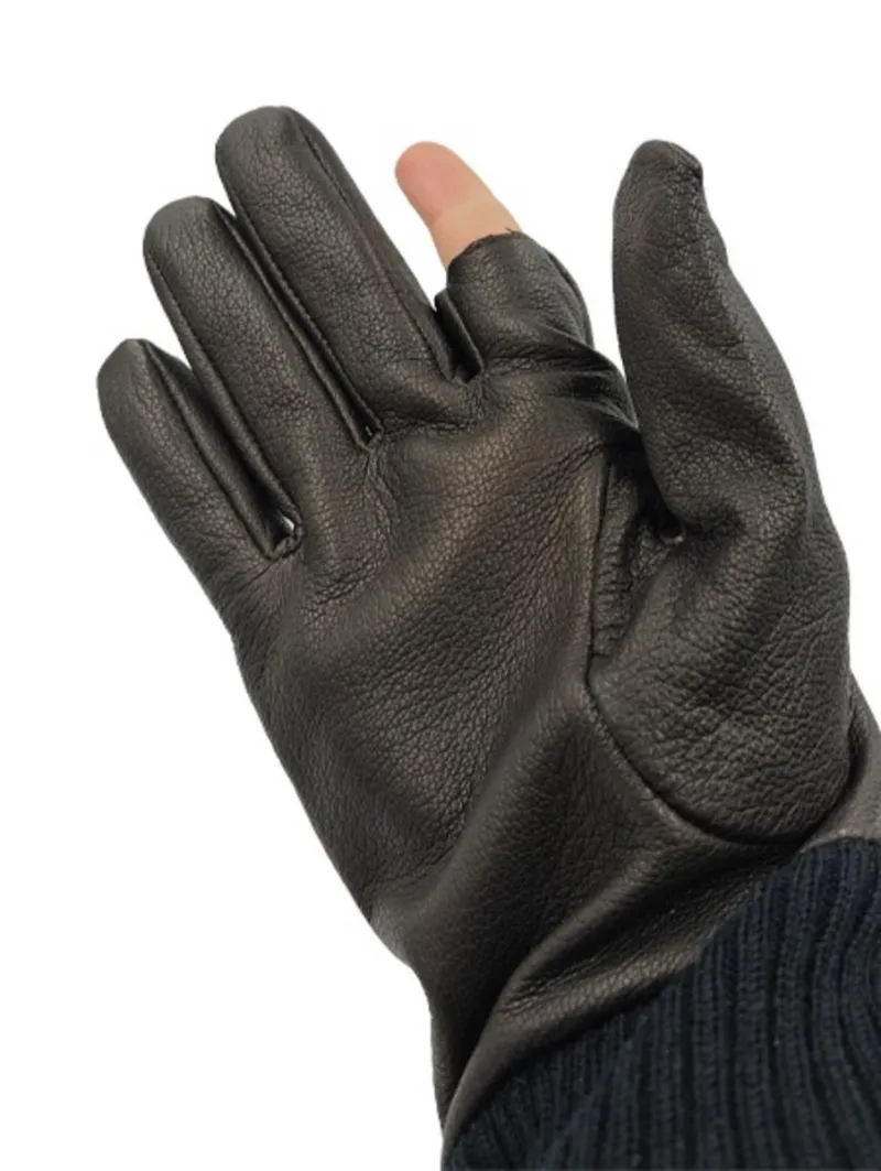 Parker-Hale Leather Gloves - Brown - Image 2
