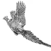 Bisley Pewter Pin No.8 Rising Pheasant
