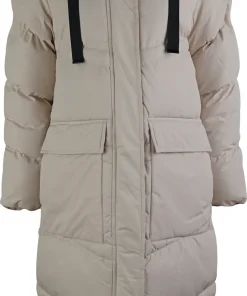 Weekend Vibes Fairway Womens Long Jacket - Beige