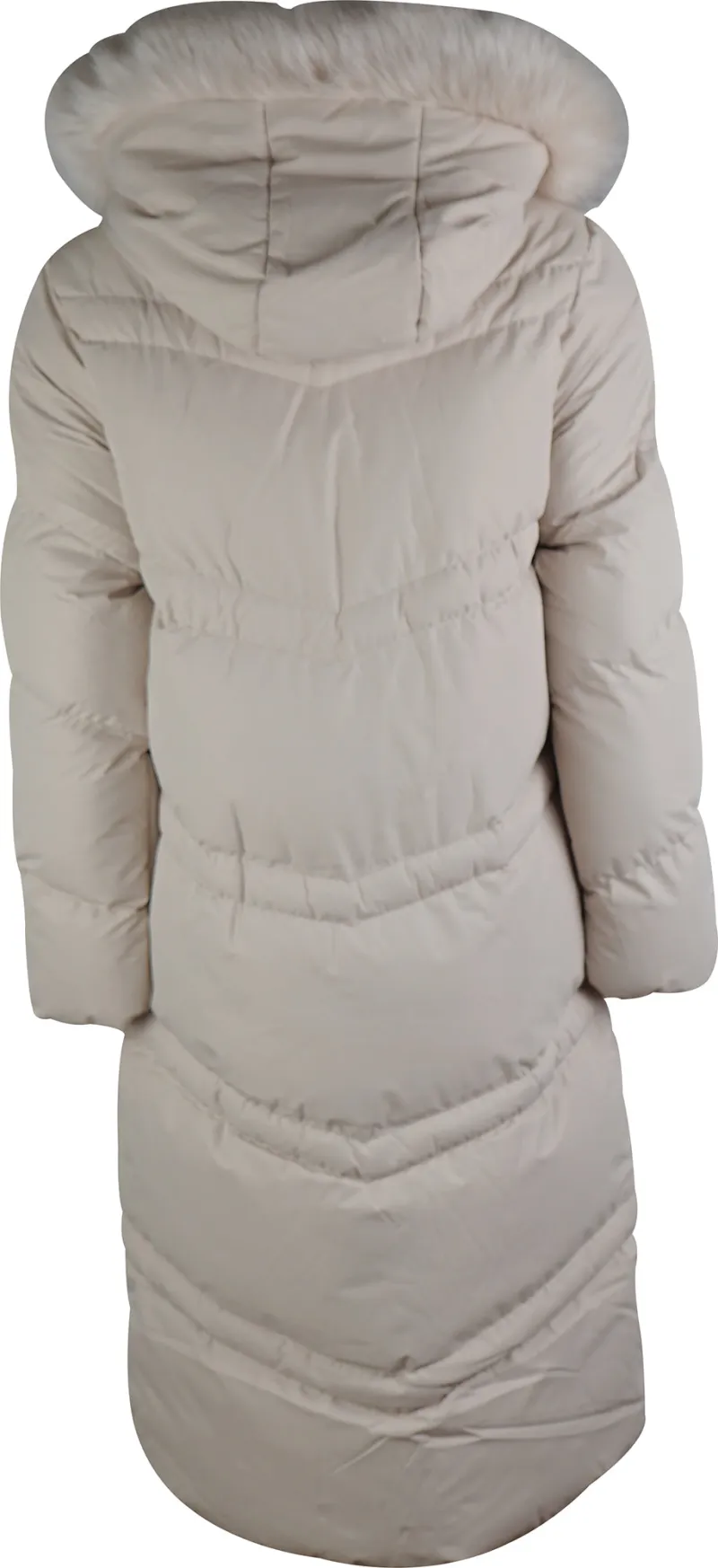 Weekend Vibes Fairway Womens Long Jacket - Beige - Image 2