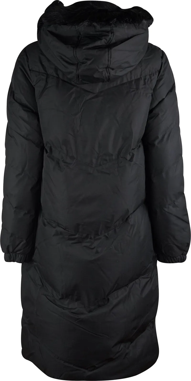 Weekend Vibes Andora Womens Long Jacket - Black - Image 2
