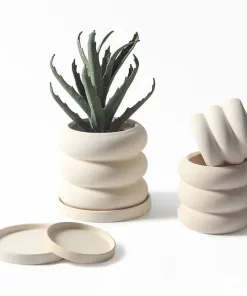 Natural Rounds Bubble Planter
