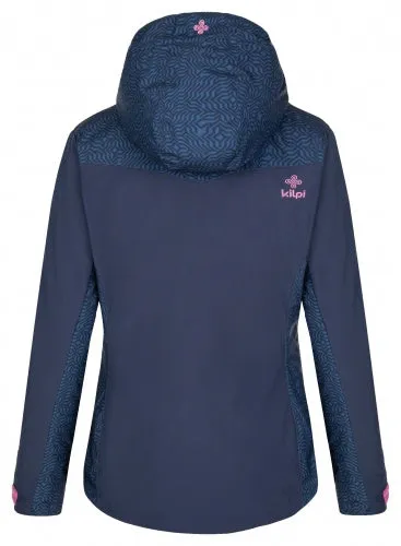 KILPI WOMENS FLIP SKI JACKET - BLUE - Image 2