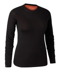 Deerhunter Lady Quinn Merino Undershirt Black Oak
