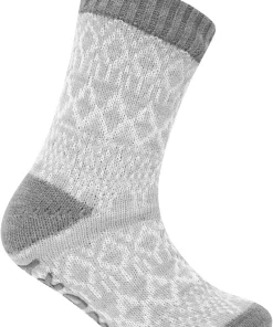 Tokyo Laundry Atlantia Fleece Lined Slipper Socks - Grey