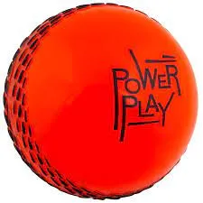 GRAY NICOLLS PLASTIC POWERPLAY CRICKET BALL - ORANGE