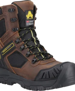 Amblers Safety Detonate Safety Boot Brown