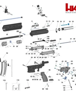 Umarex 577.30.01.1 Upper Receiver for H&K 416