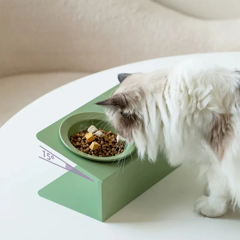Elevated Dual Ceramic Pet Feeder - Image 2
