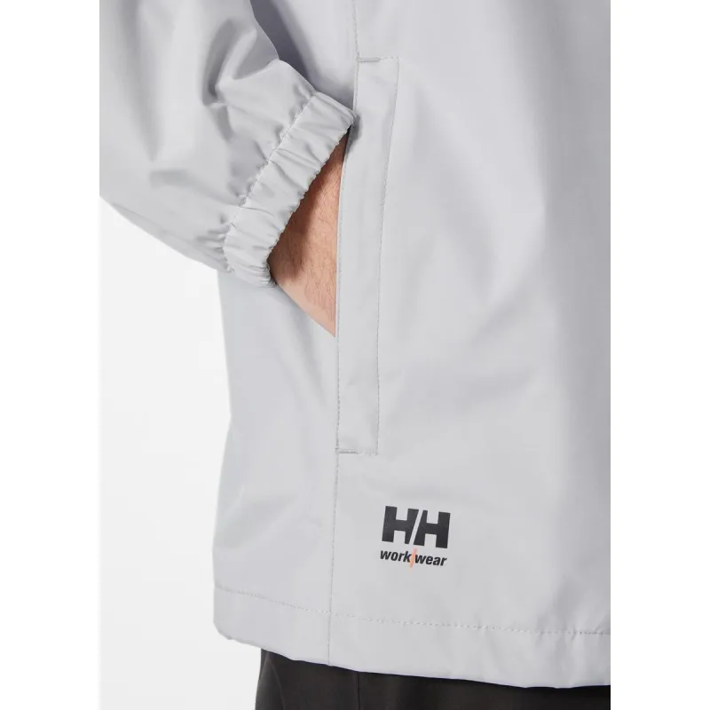 Helly Hansen Manchester 2.0 Shell Jacket Grey Fog - Image 3