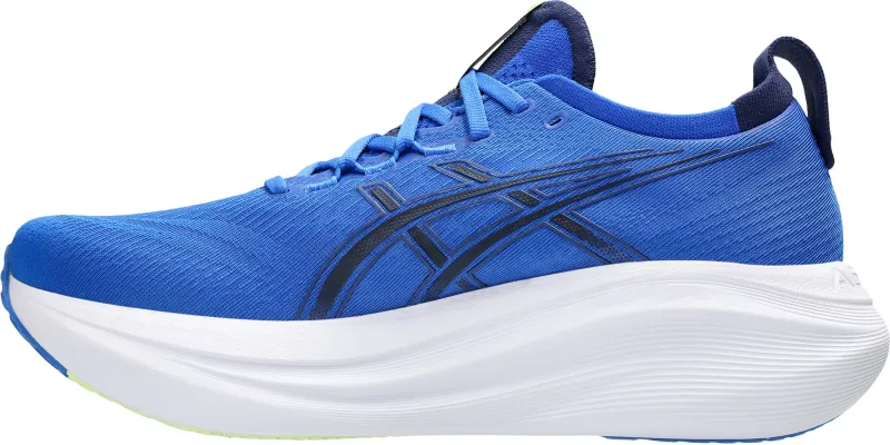 Asics Gel Nimbus 27 Mens Running Shoes - Blue - Image 3
