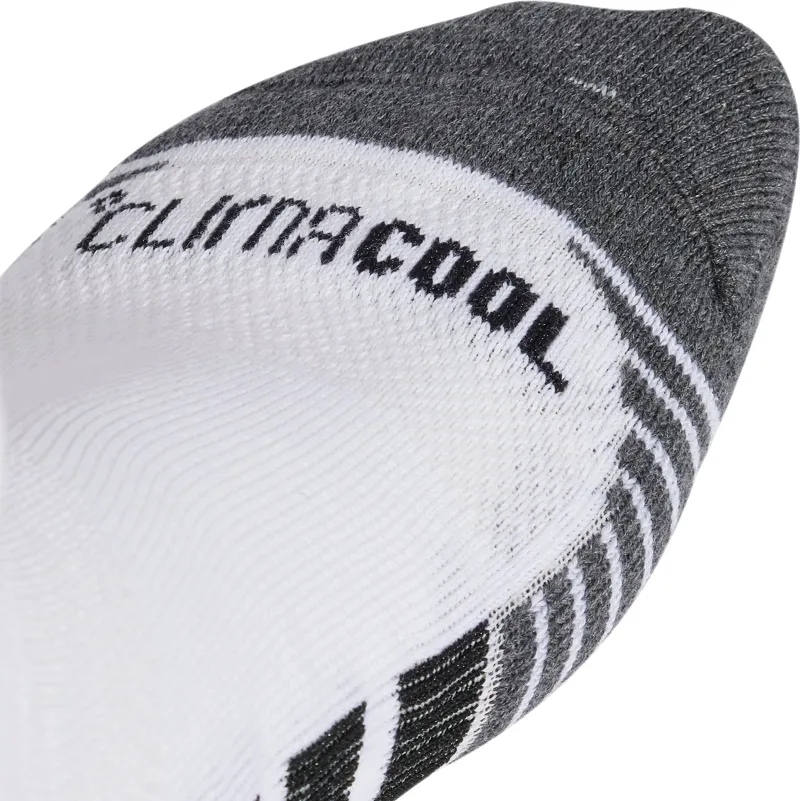 adidas Performance ClimaCool (3 Pack) Cushioned Quarter Socks - White - Image 3