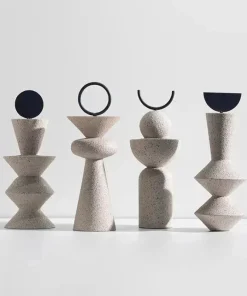 Sun Tribute Sandstone Statue