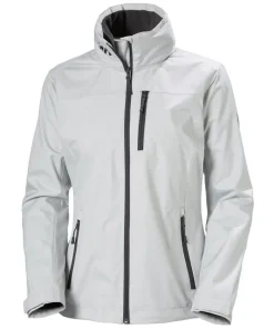 HELLY HANSEN WOMENS CREW MIDLAYER JACKET - GREY