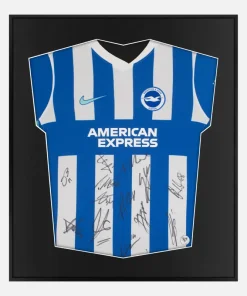 Framed Brighton Signed Shirt, Rare Squad, Home [Lite]