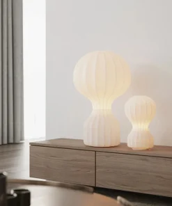 Silk Lantern Table Lamp