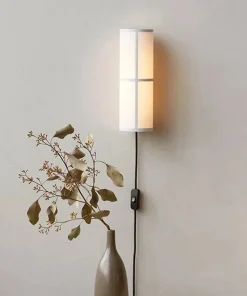 Lina Woven Fabric Wall Lamp