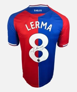 Jefferson Lerma Signed Crystal Palace Shirt 2023-24 Home [8]