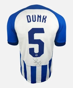 Lewis Dunk Signed Brighton & Hove Albion Shirt Home 2023-24 [5]