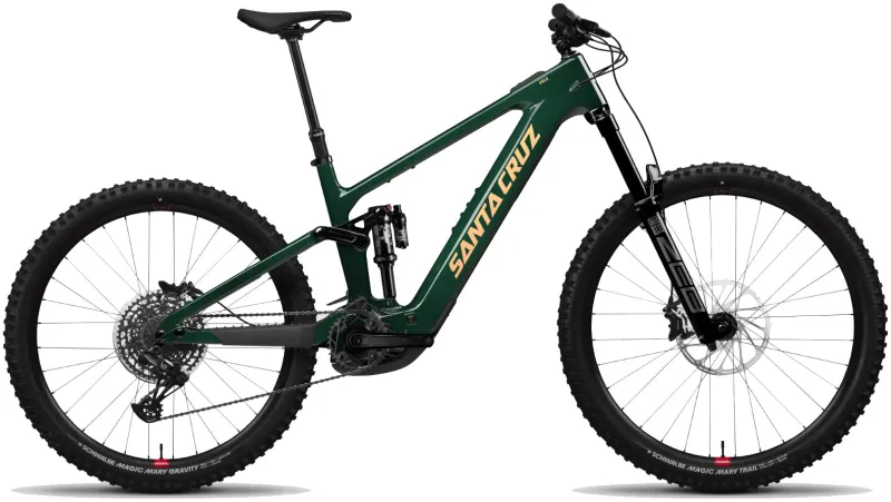 Santa Cruz Vala MX C R Electric Mountain Bike 2025 - Midnight Green
