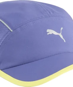 Puma Runner Short Visor 5 Panel Running Cap - Blue