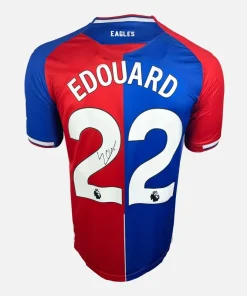 Odsonne Edouard Signed Crystal Palace Shirt 2023-24 Home [22]