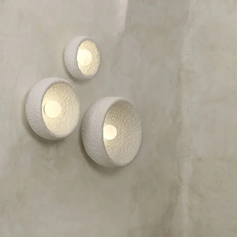 Lunar Textured Wall Sconce Set - Image 2
