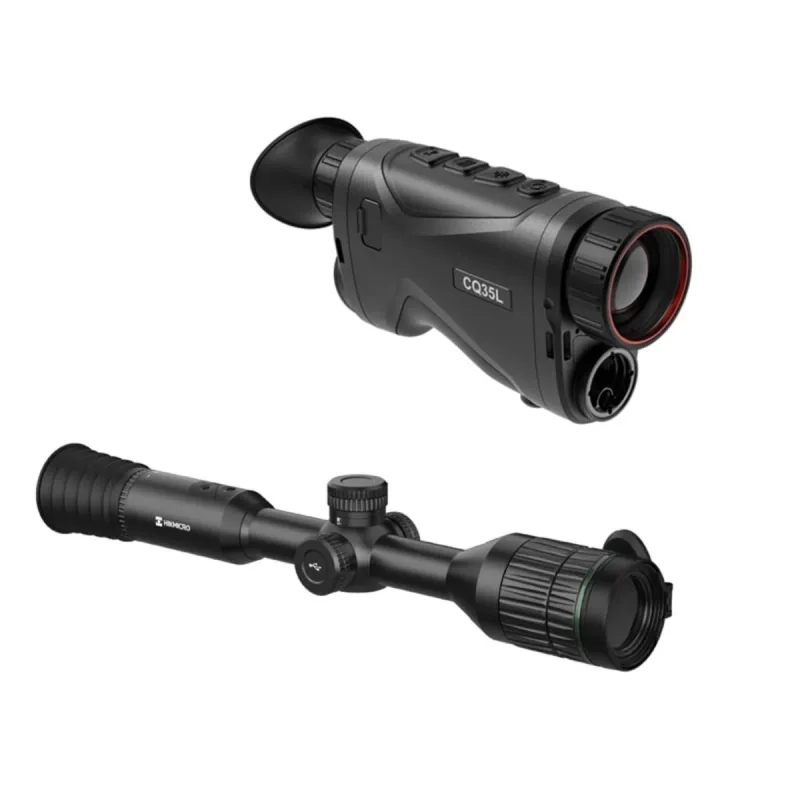 HIKMICRO Condor Pro LRF 35mm 640px (CQ35L) And ALPEX S Day & Night Scope (No Accessories) Bundle - Image 3