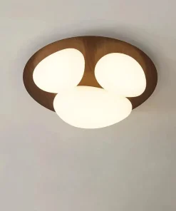 Walnut Nest Ceiling Lamp