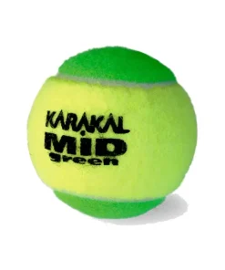 KARAKAL MID TWO TONE TRANSITION TENNIS BALLS in GREEN & YELLOW