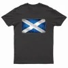 Urban Road Adults Scotland Printed Scottish Flag T-Shirt