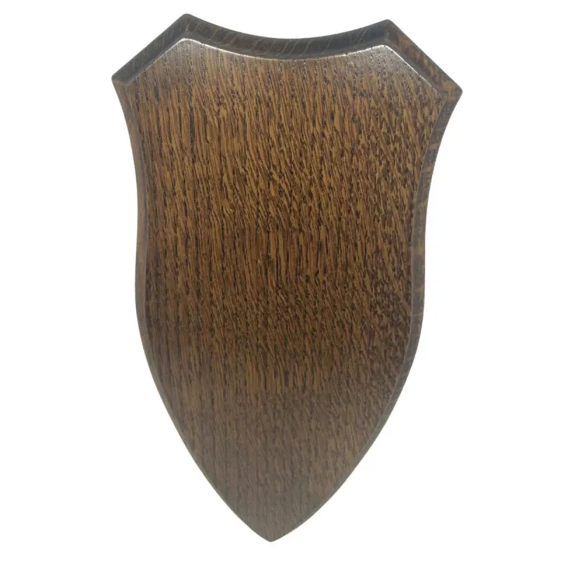 BushWear Solid Oak Roe Skull Shield - Large - Image 2