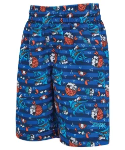 ZOGGS BOYS EXTRA DRY SHORTS BLUE SEVEN SEAS