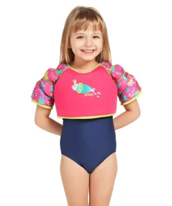 ZOGGS GIRLS SEA QUEEN WATER WINGS VEST
