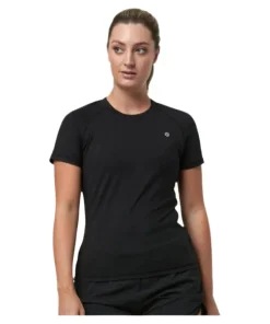 Gym+Coffee Womens Relentless Tee Black