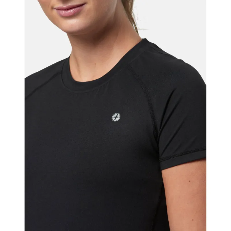 Gym+Coffee Womens Relentless Tee Black - Image 3