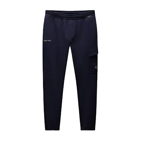 Napapijri Mens Joggers Badge Cargo Blue Marine