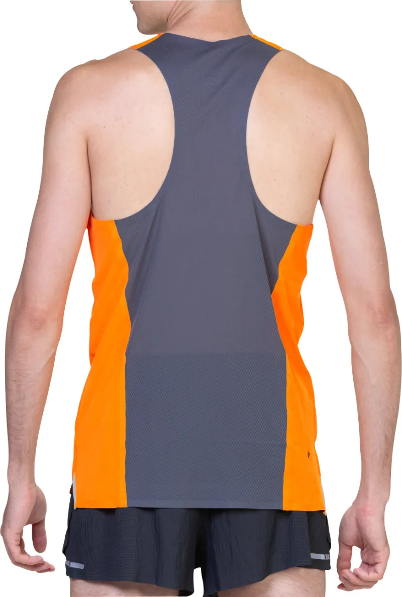 Ronhill Tech Race Mens Running Vest - Orange - Image 2