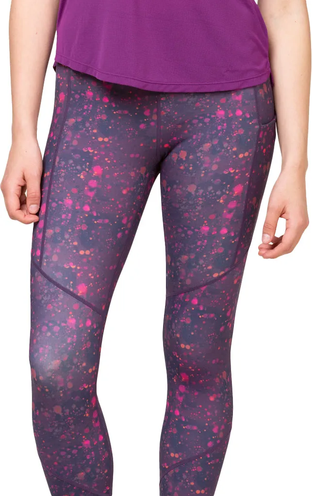 Ronhill Tech Womens 7/8 Running Tights - Purple - Image 3