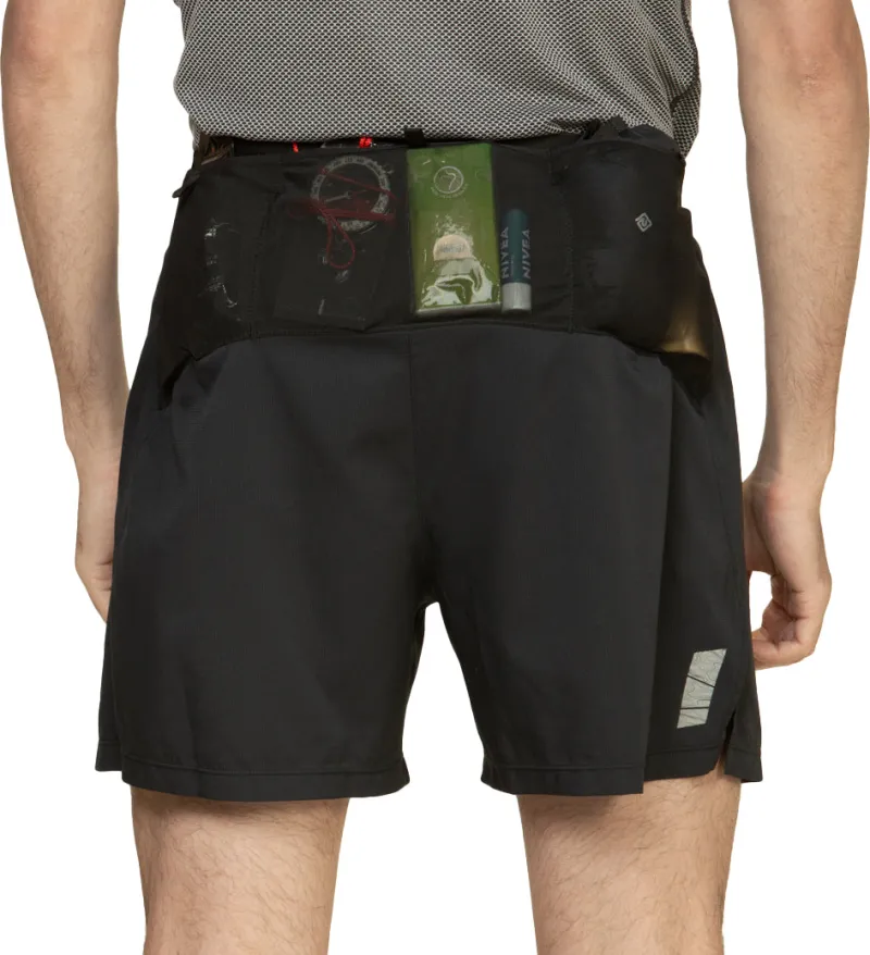 Ronhill Tech All Terrain 5 Inch Mens Running Shorts - Black - Image 2
