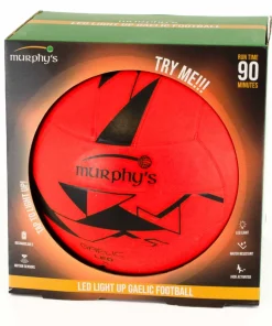 Reydon LED Light Up Gaelic Football Orange/Black