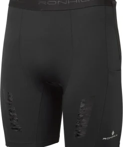 Ronhill Tech All Terrain 8 Inch Stretch Mens Short Running Tights - Black