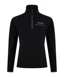 Berghaus Womens Half Zip Prism 2.0 Micro Fleece Black