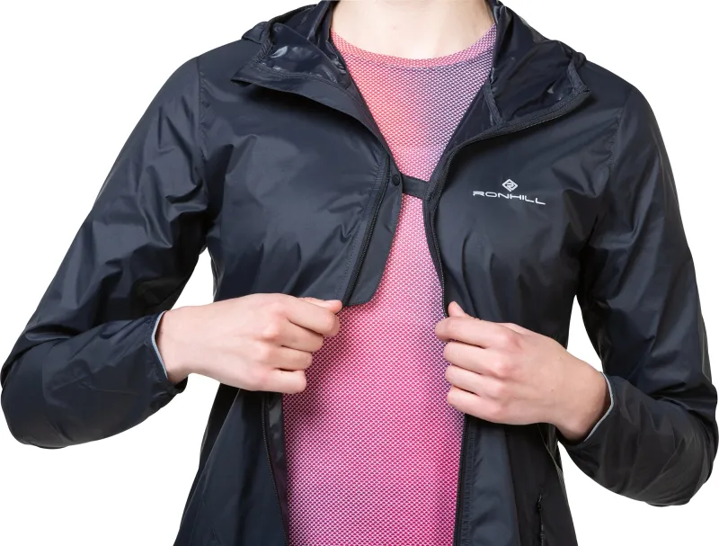 Ronhill Tech All Terrain Womens Running Jacket - Black - Image 3